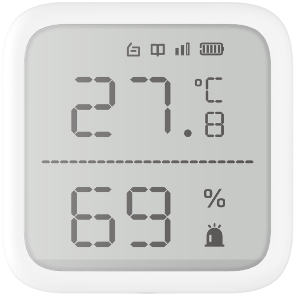 sensor de temperatura inalámbrico AX Pro Hikvision DS-PDTPH-E-WE