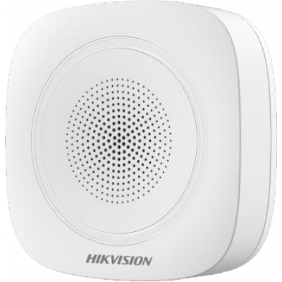 Sirena inalambrica de interior compatible 868 Mhz Hikvision AXPRO Indicador Rojo